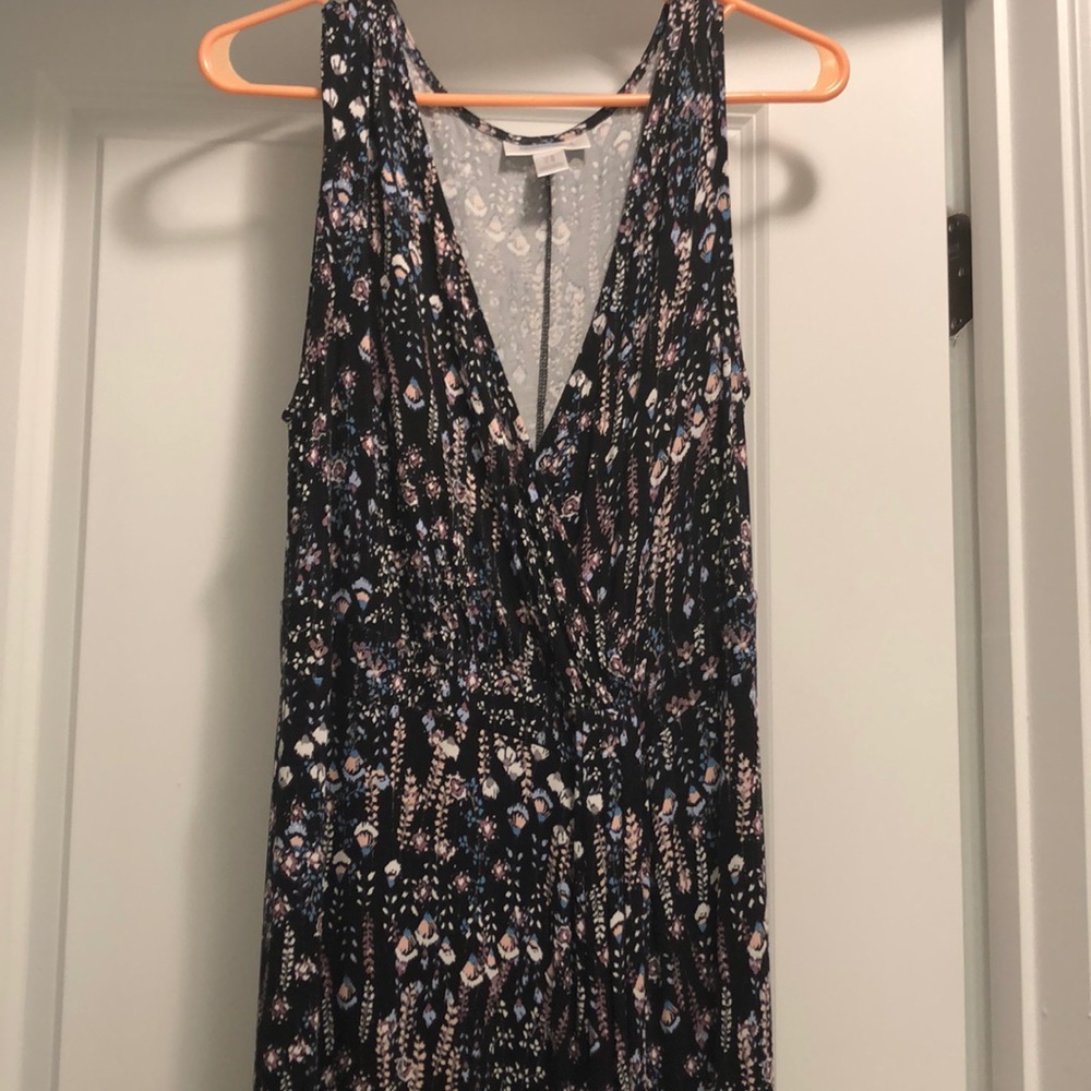 Maternity maxi dress